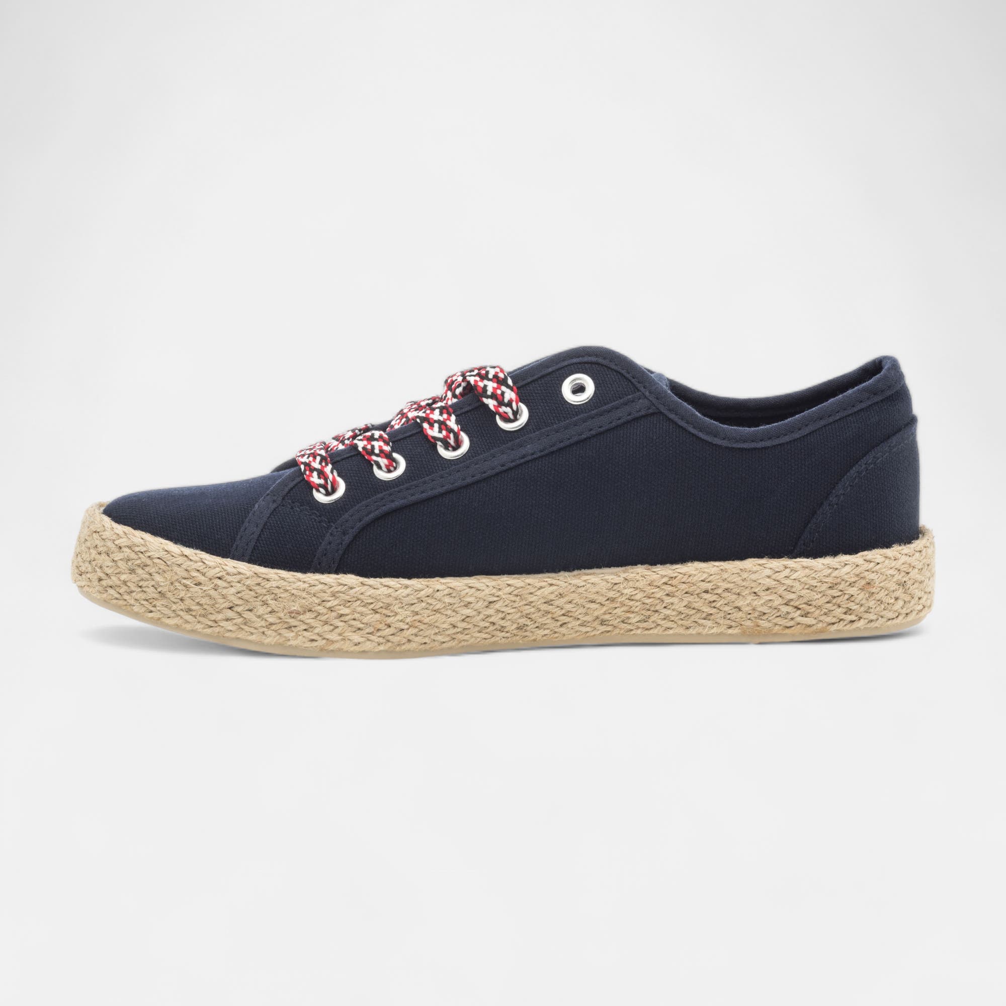 Baskets en toile Femme bleu marine