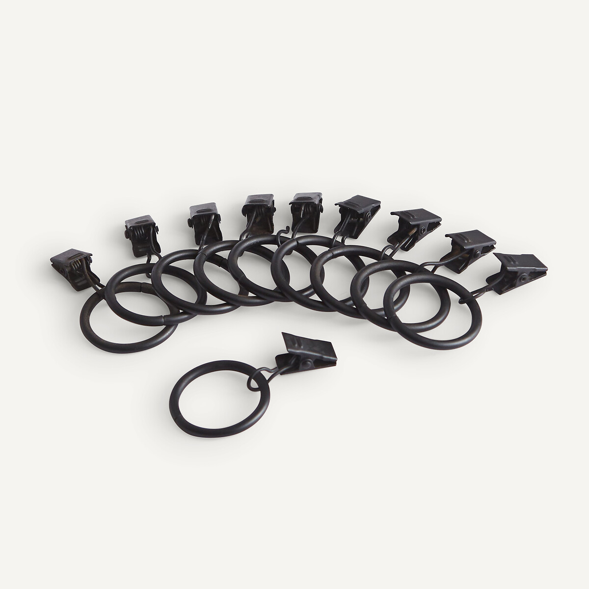 AM.PM<br>Conjunto de 10 prendedores de cortina, Loch