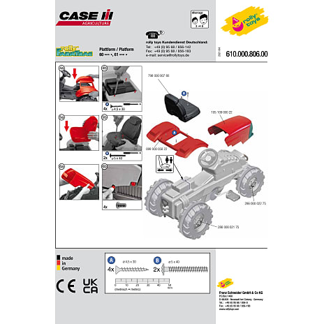 Rolly Toys Case Puma CVX 240