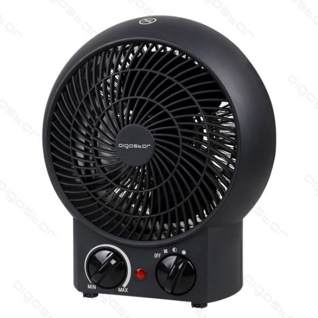 Aigostar Airwin 33IEL- Ventilatorkachel Zwart