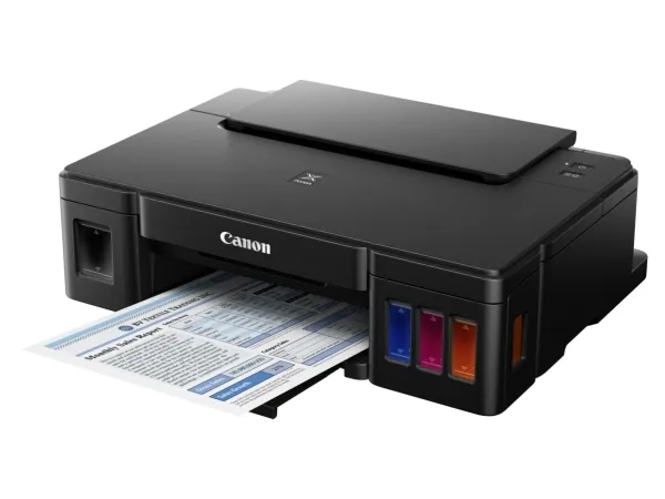 Canon PIXMA G1501 - Printer - farve - blækprinter - A4/Legal - op til 8.8 ipm (mono) / op til 5 ipm (farve) - kapacitet: 100 ark - USB 2.0