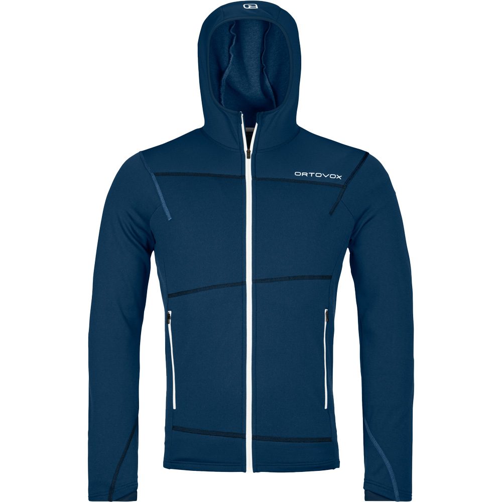 ORTOVOX Fleece Light Hoody Herren deep ocean