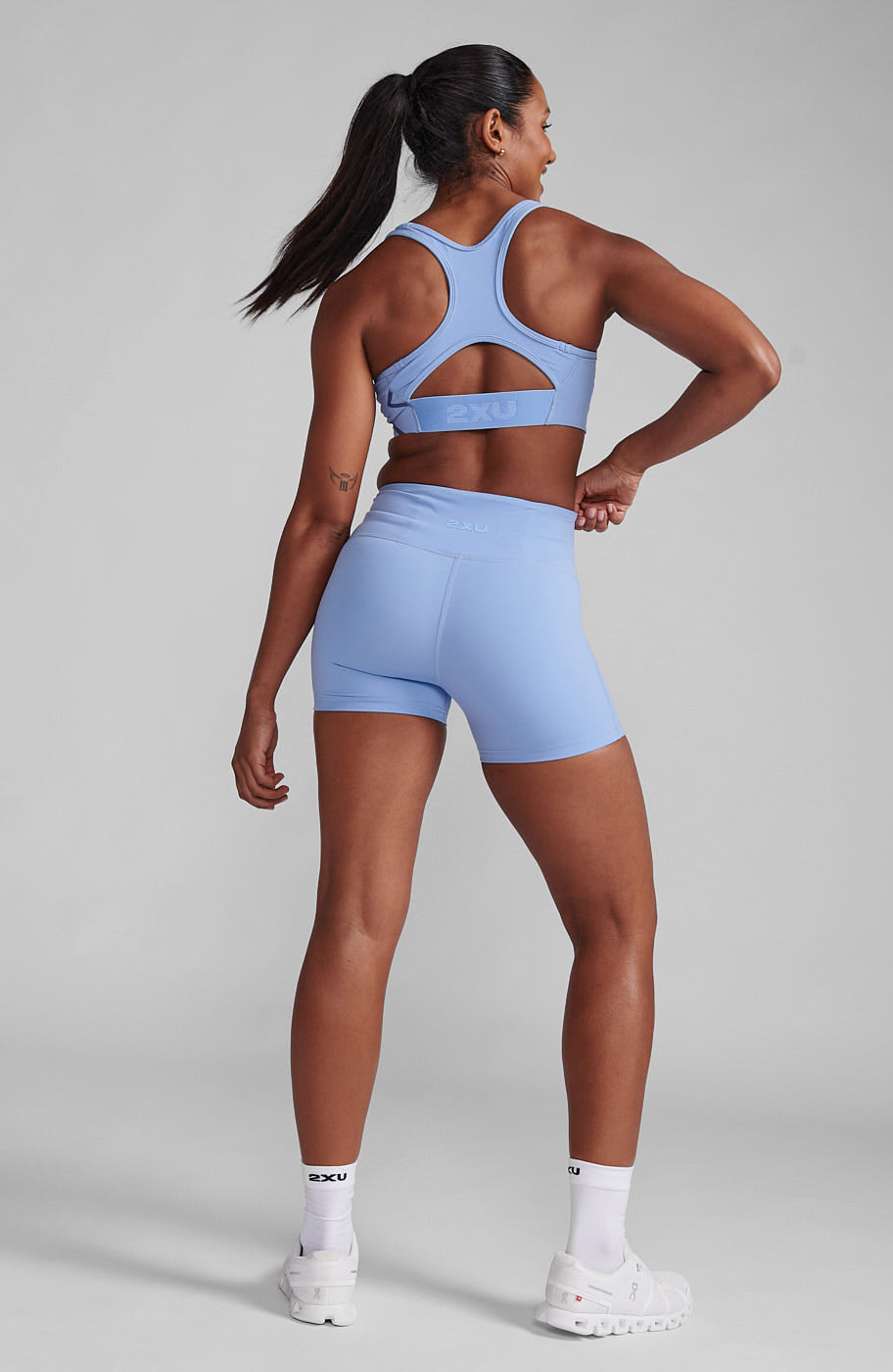 Form Hi-Rise Compression Shorts Dame Hydrangea/Hydrangea