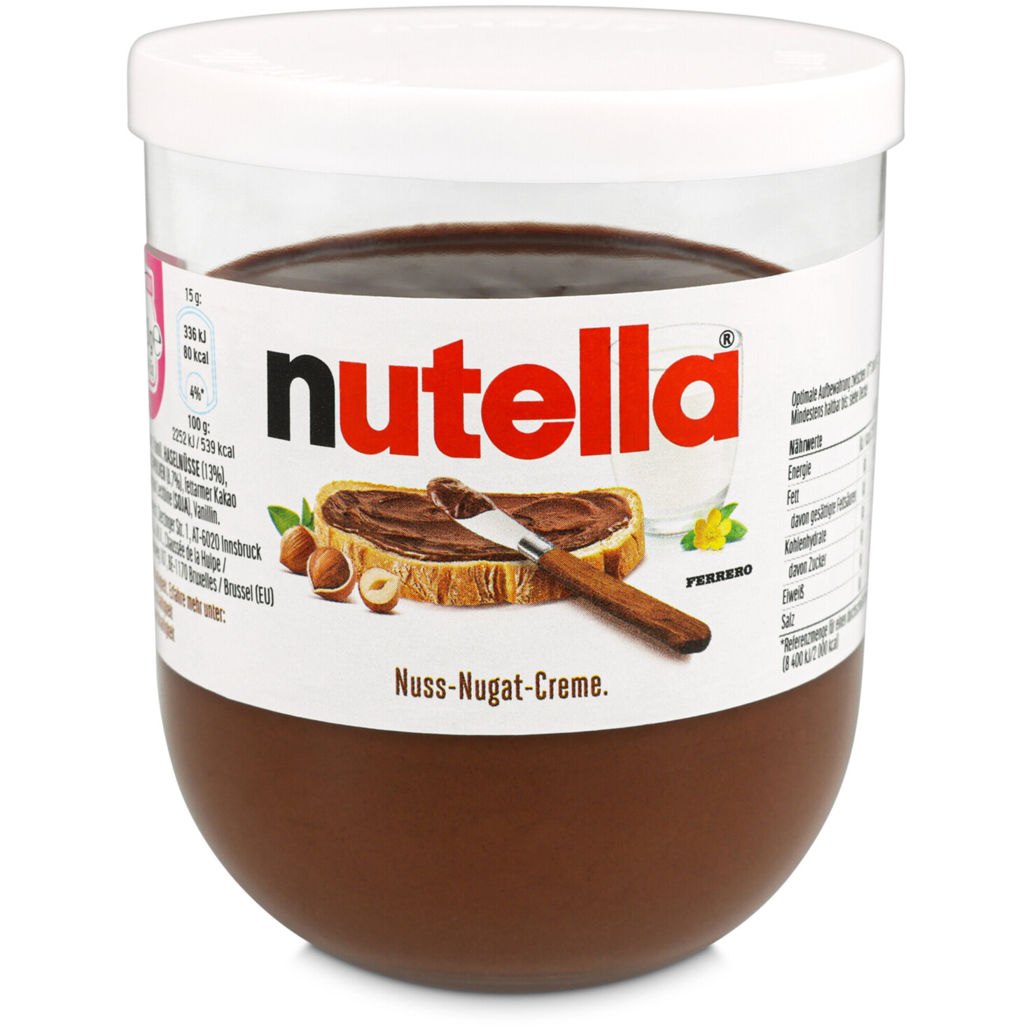 Nutella Brotaufstrich