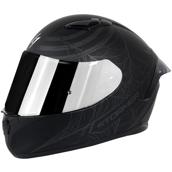 Stormer - Casque ZS 601 Redback Noir Mat / Gris