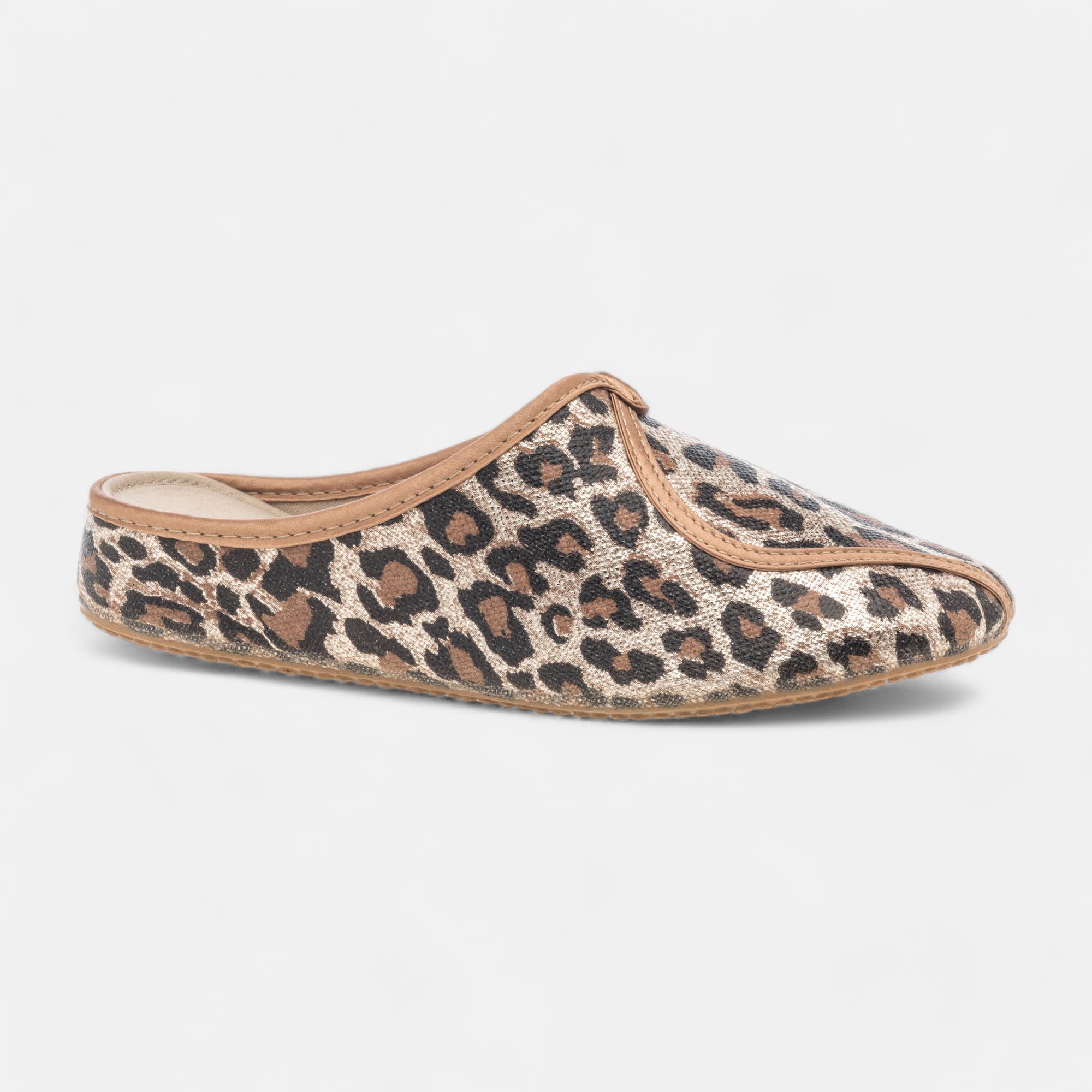 Pantoufles mules Femme beige