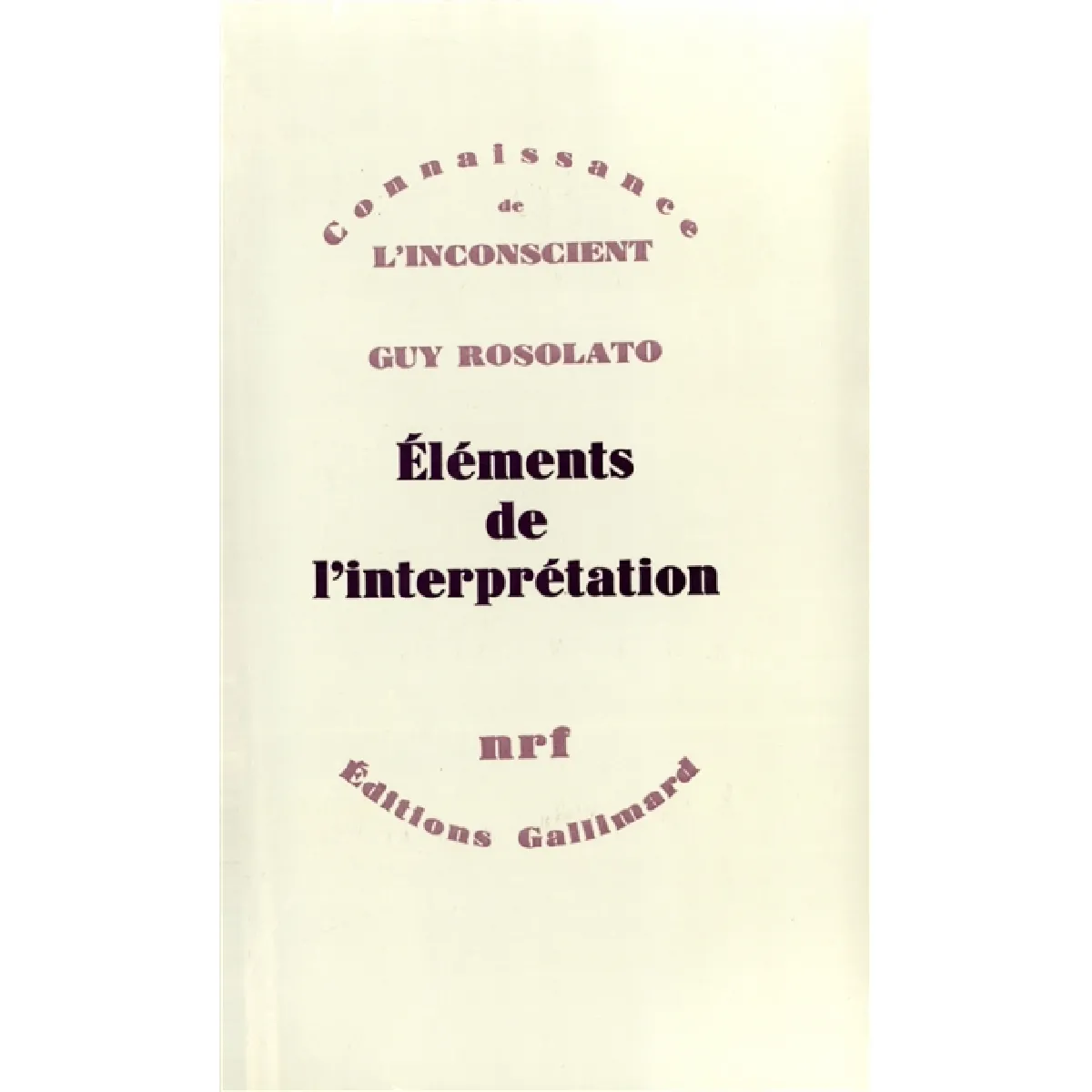 Eléments de l'interprétation · Occasion