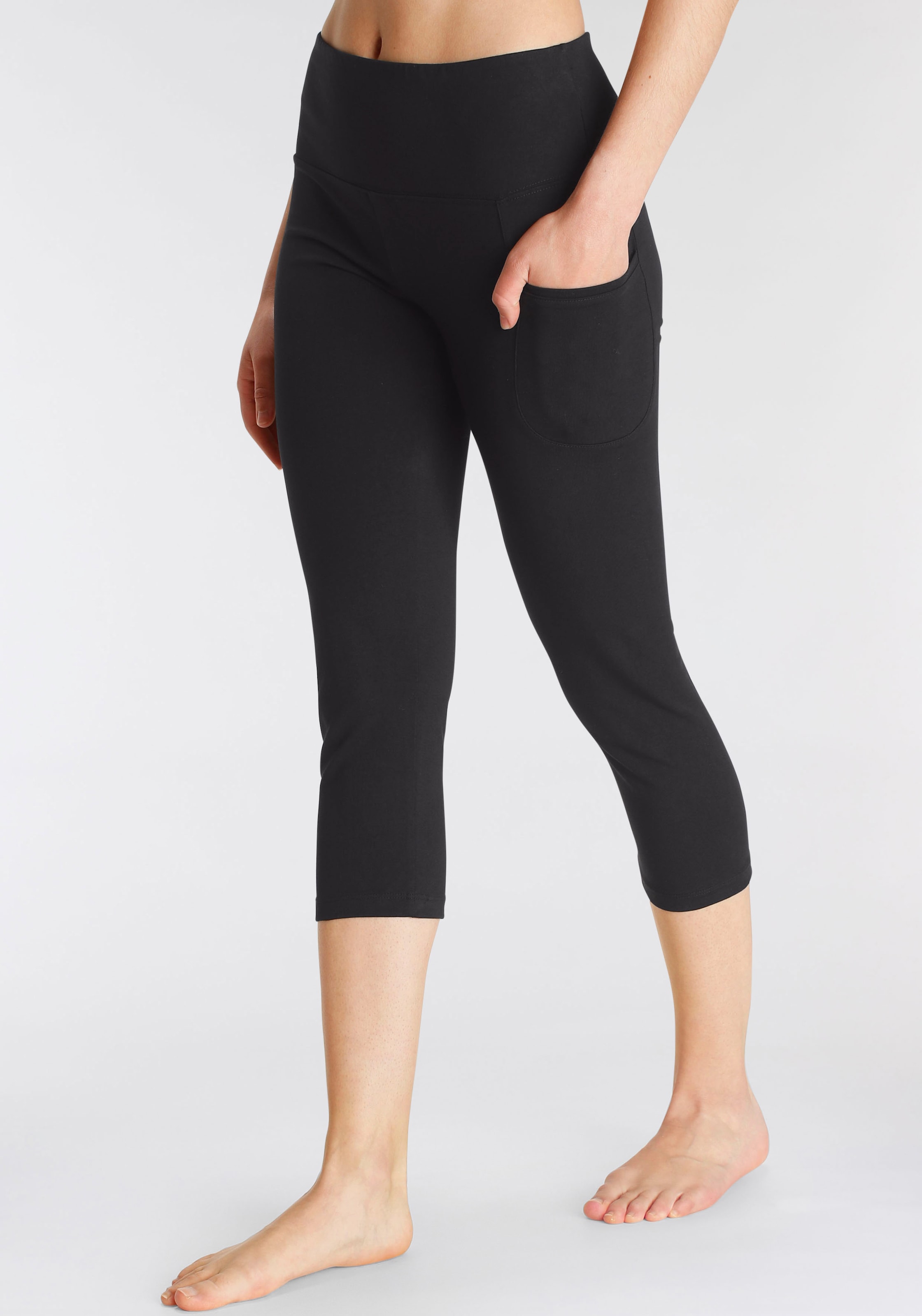 LASCANA ACTIVE 3/4-Leggings  mit  Handytasche, Loungewear