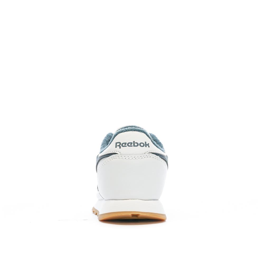 Reebok Baskets Blanc/Bleu Garçon Reebok Classic Leather 100033579