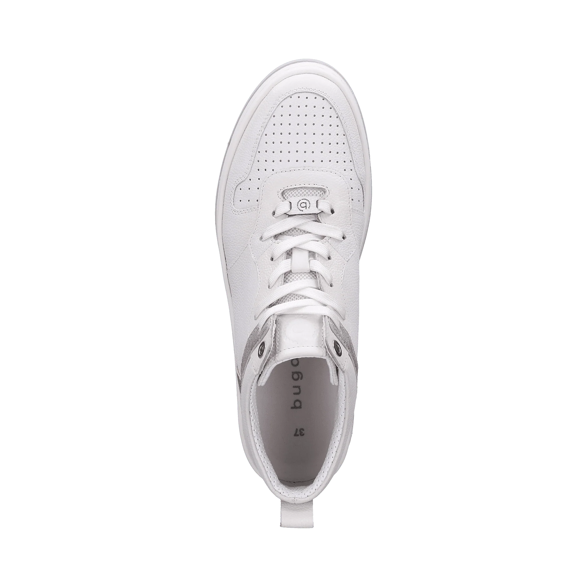 Leder Sneaker weiß