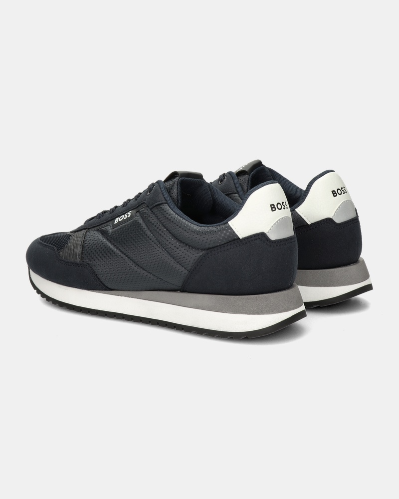 BOSS Kai Runner Lage sneakers  - blauw