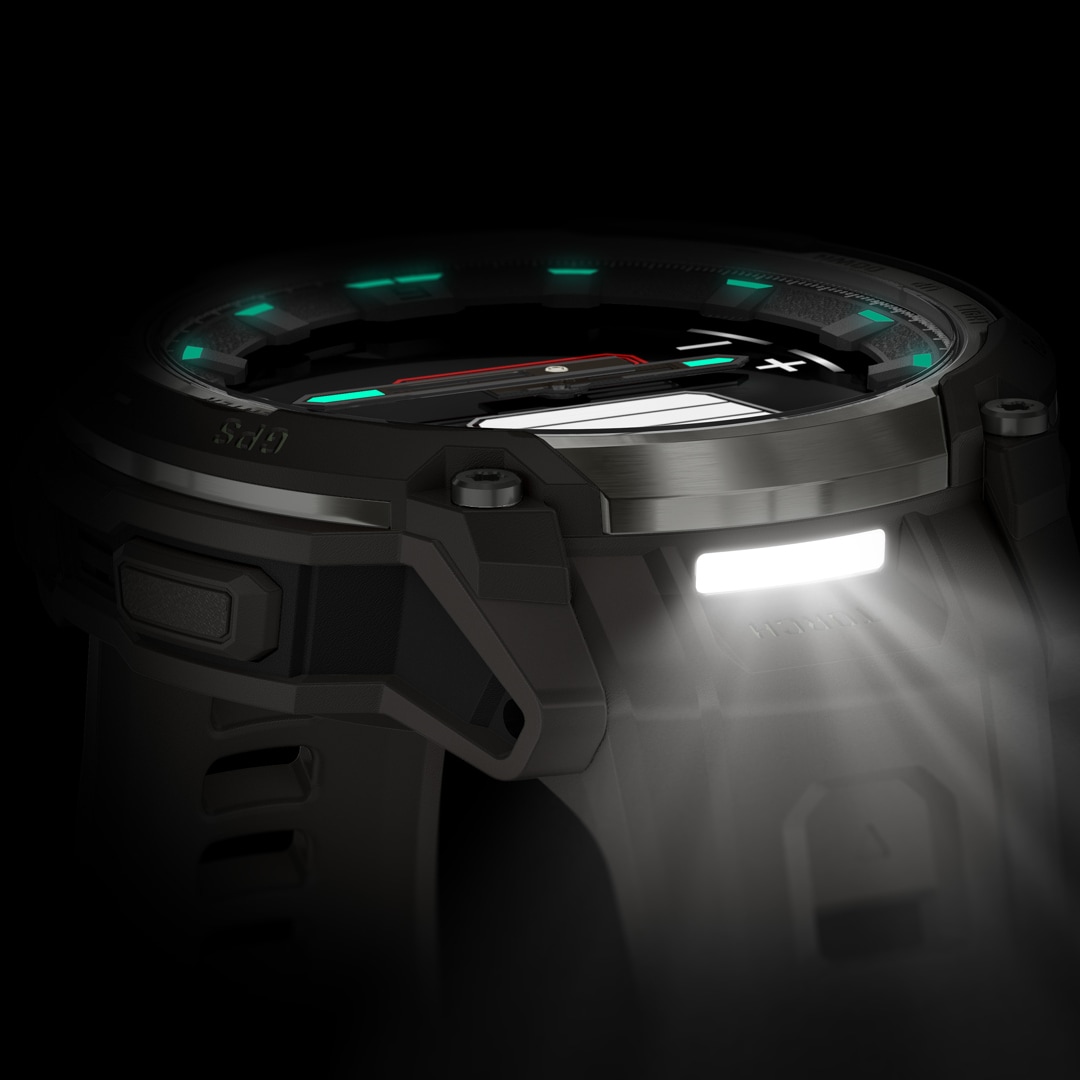 Garmin Instinct Crossover AMOLED Anthrazitgrau