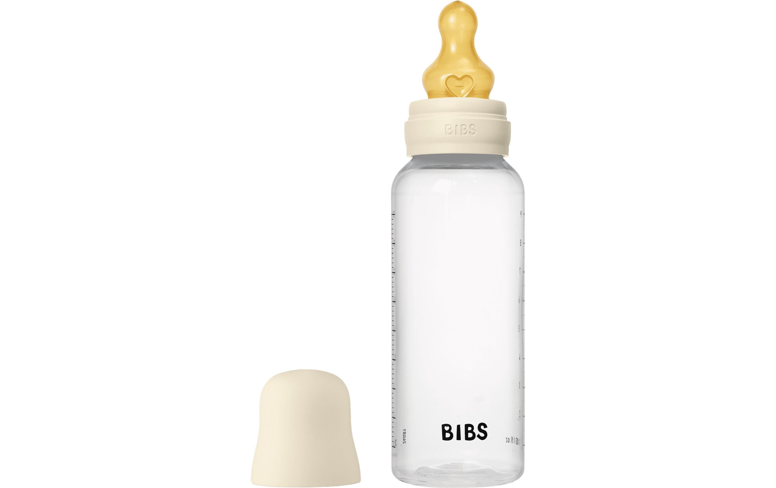 Baby Bottle Grow & Flow Set Latex 150 ml / 270 ml, IvoryVielseitige Babyflasche für Komfort und Sicherheit