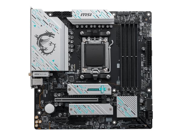 MSI B650M GAMING PLUS WIFI - Hovedkort - micro ATX - Socket AM5 - AMD B650 Chipset - USB 3.2 Gen 1, USB-C 3.2 Gen2, USB 3.2 Gen 2 - 2.5 Gigabit LAN,