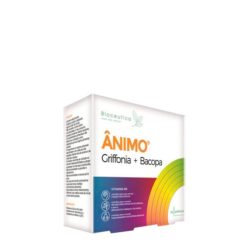 Ânimo Griffonia   Bacopa 30x10ml ampolas