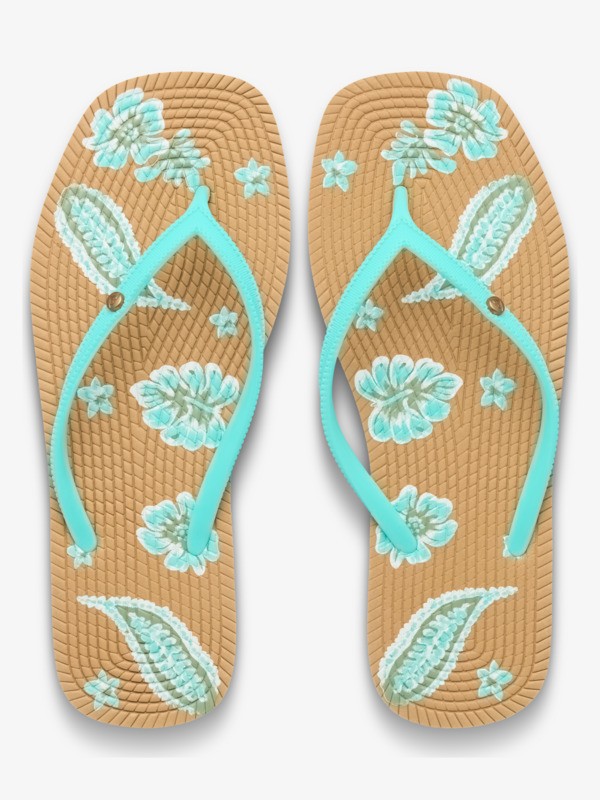 Arizona Dreams Tongs Vert Femme