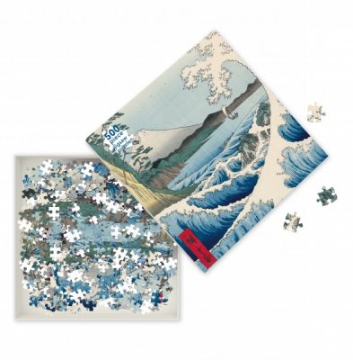 Adult Jigsaw Puzzle Utagawa Hiroshige: The Sea at Satta (500 pieces): 500-piece Jigsaw Puzzles - 500-piece Jigsaw Puzzles (Jigsaw)