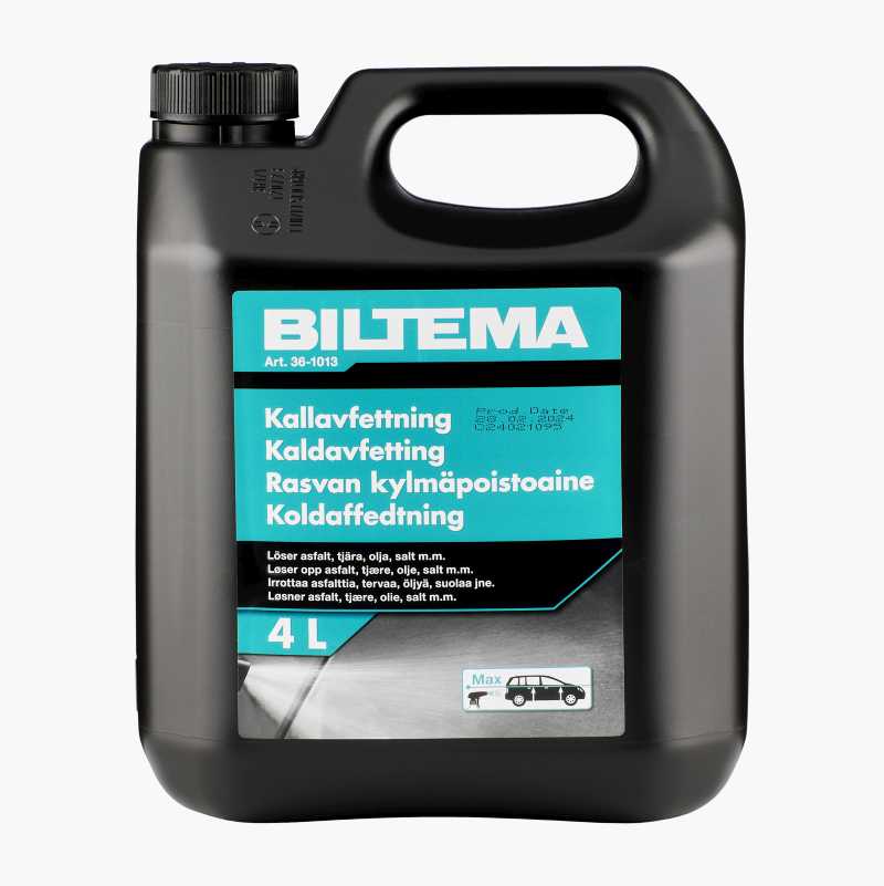 Kaldavfetting, 4 liter