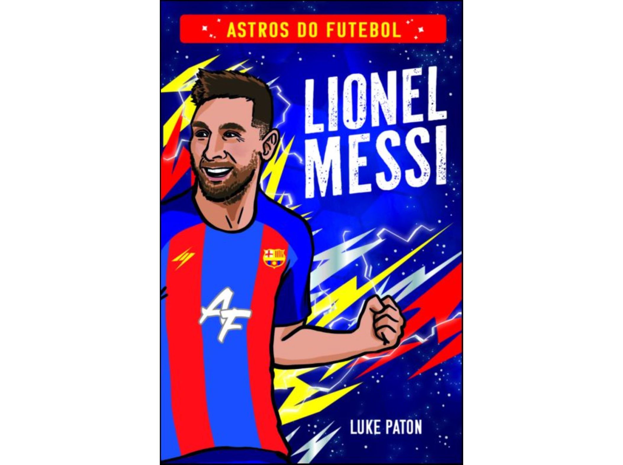LIVRO LIONEL MESSI DE LUKE PATON