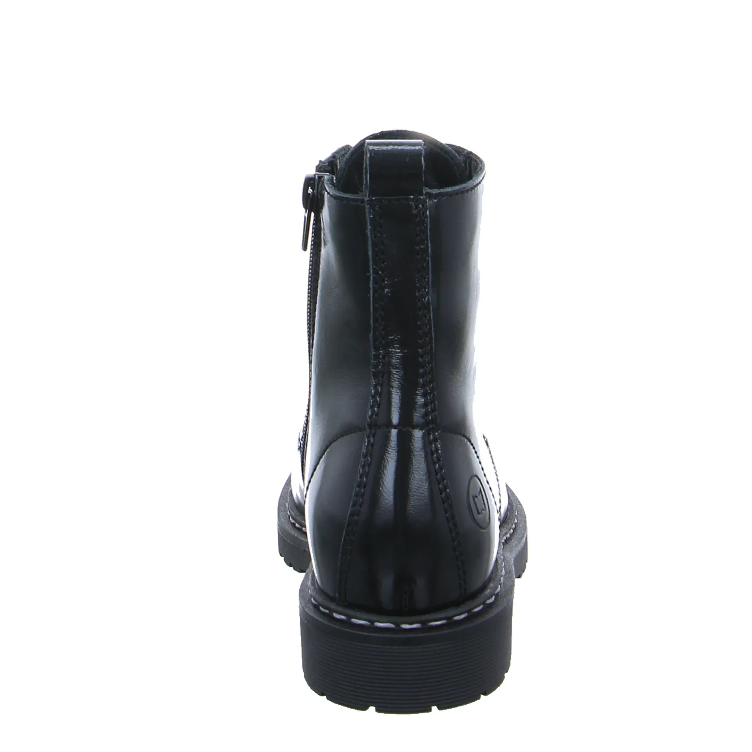 SCHUHENGEL Boot Schwarz Leder