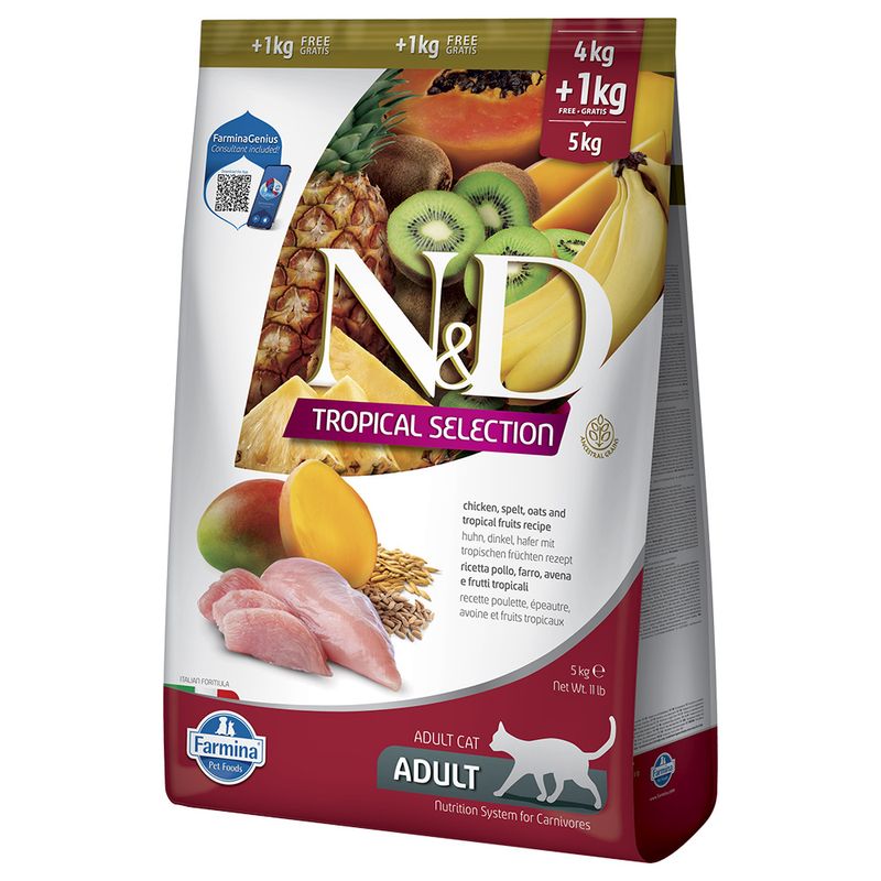 Farmina N&D Tropical Selection poulet pour chat