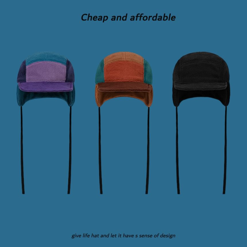 Alpha Kiss - Color Block oorklepkapje