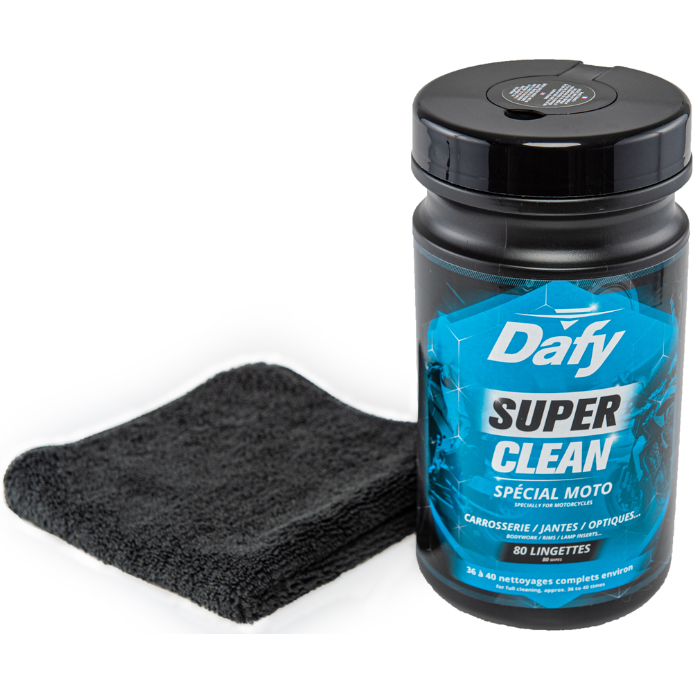 Dafy Moto - Lingettes nettoyantes Super Clean