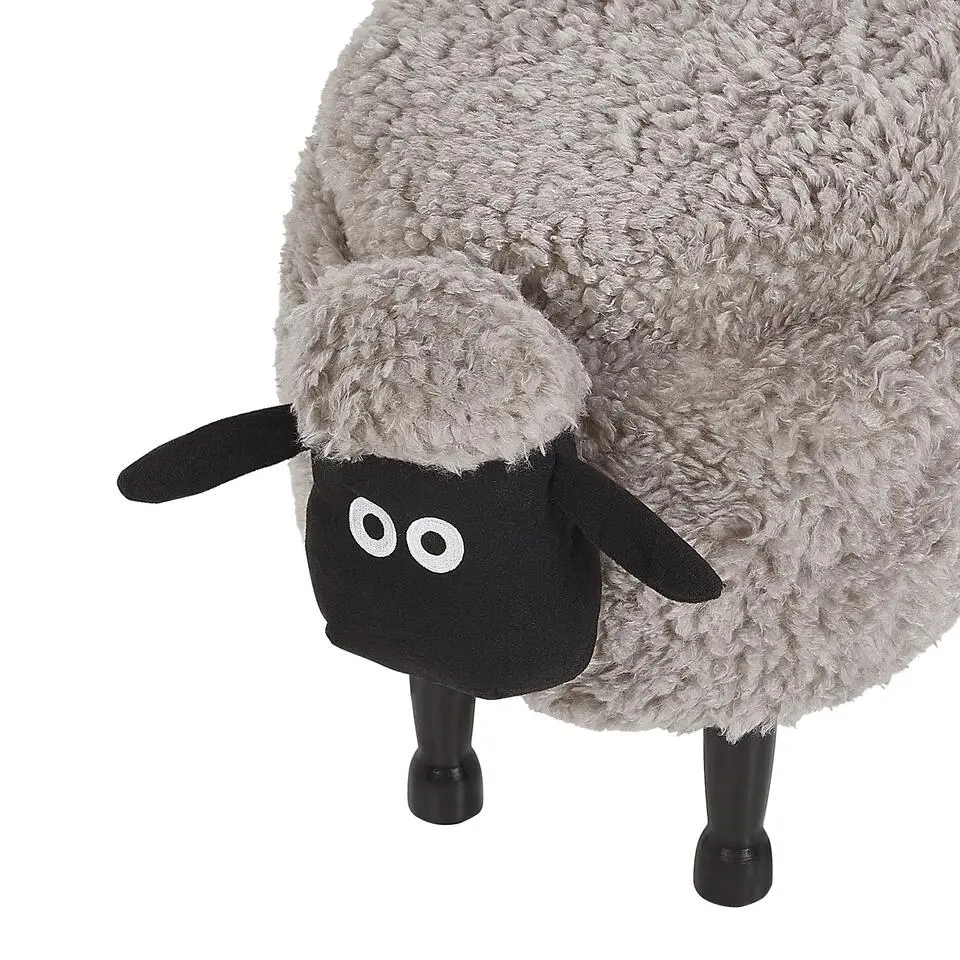 SHEEP - Hocker - Grijs - Polyester