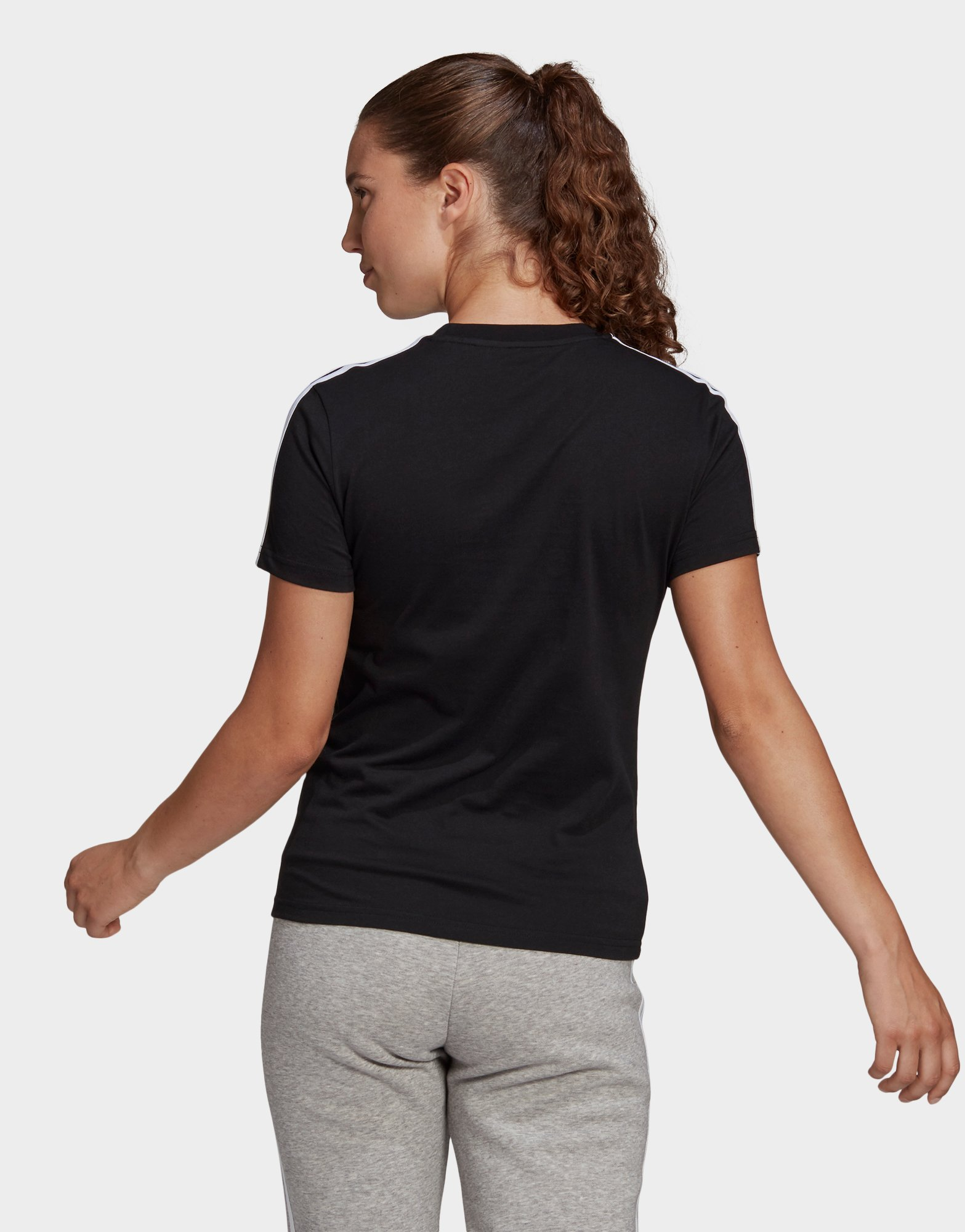 adidas T-shirt Essentials Slim 3-Stripes