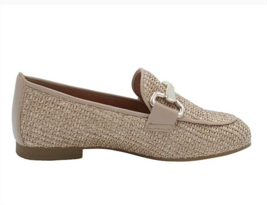 Gabor -Dames zandkleur ballerina's & mocassins