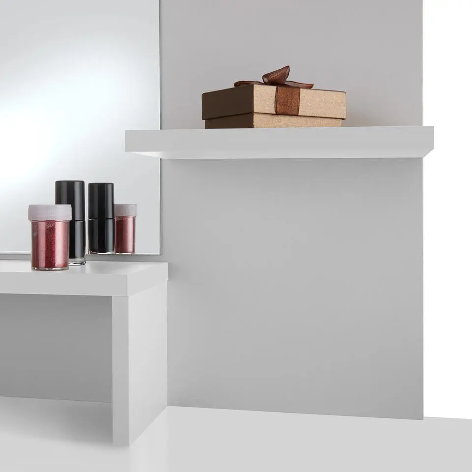tectake Makeup-tafel Zoe , Wit
