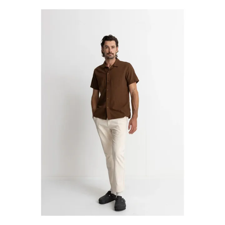 Rhythm Chemisette Classic Lin | Chocolat