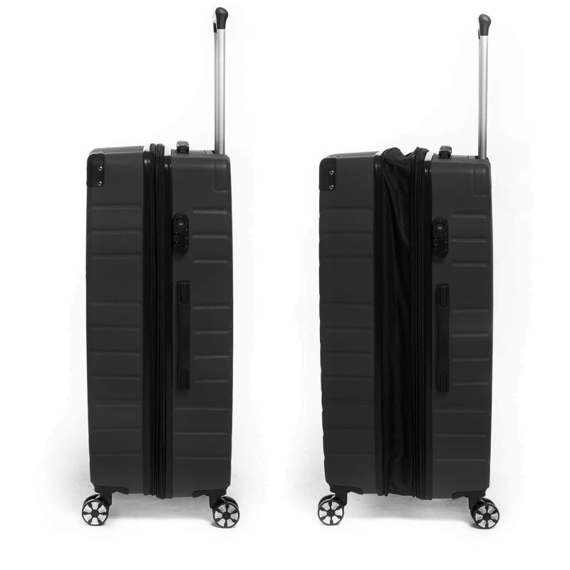 Lot de 3 valises rigides 2123 56, 67 et 77 cm Noir