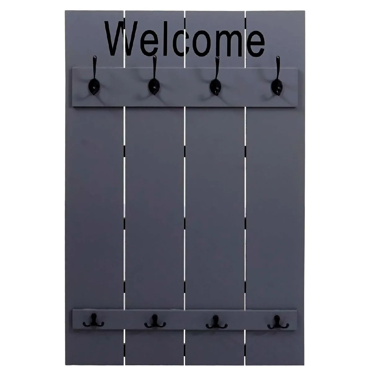 MENDLER Portemanteau mural HWC-C89 - Gris Bleu