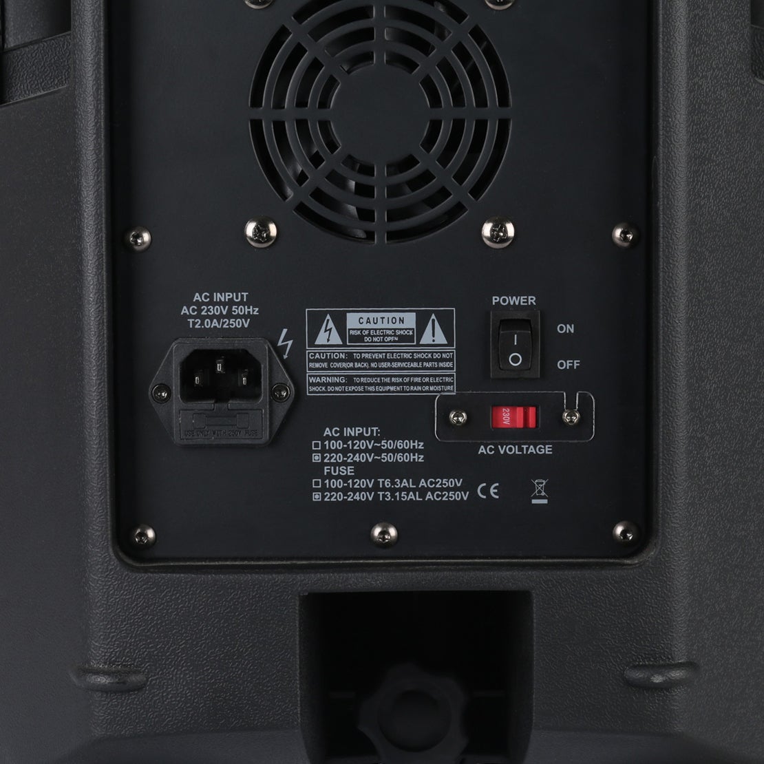 Devine Onyx 12A + speakerhoes