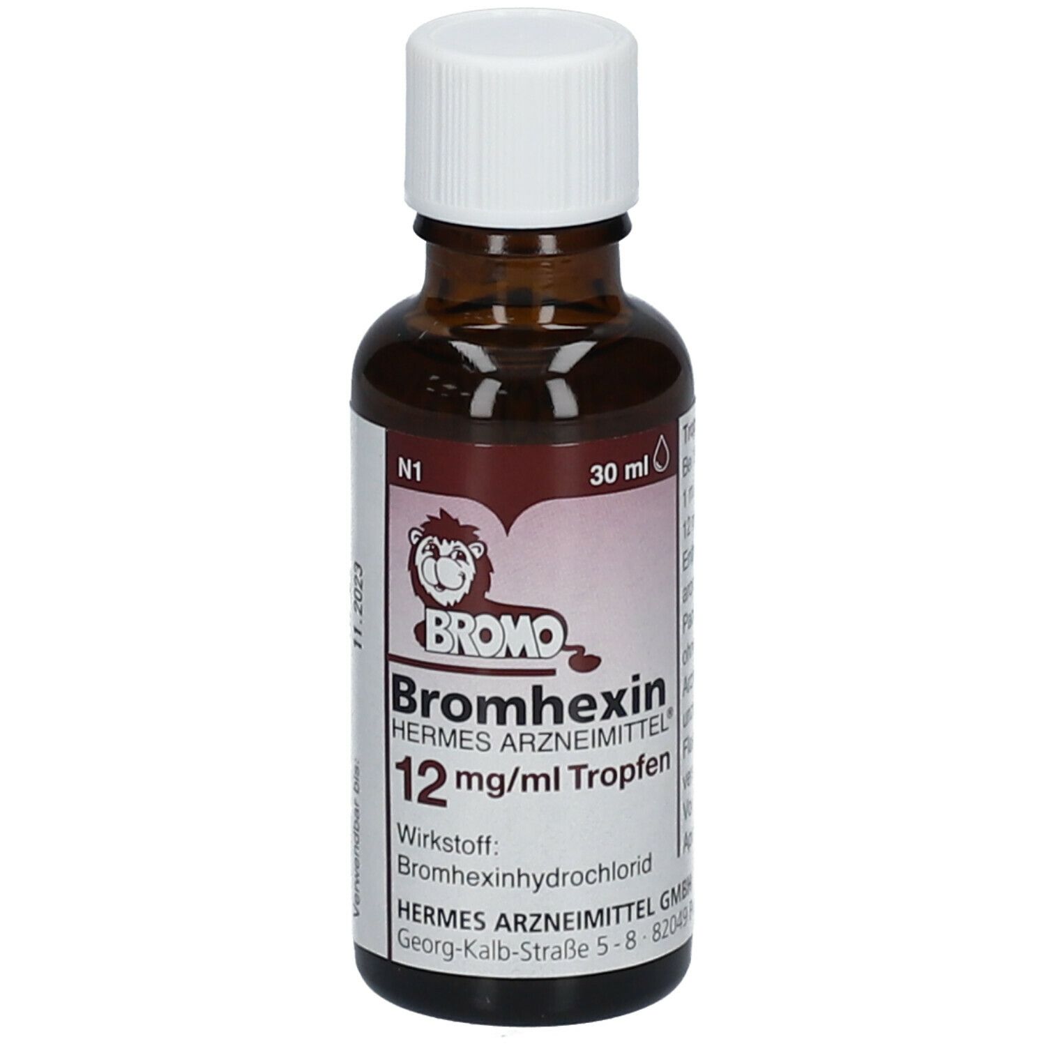 Bromhexin HERMES ARZNEIMITTEL® 12 mg/ml