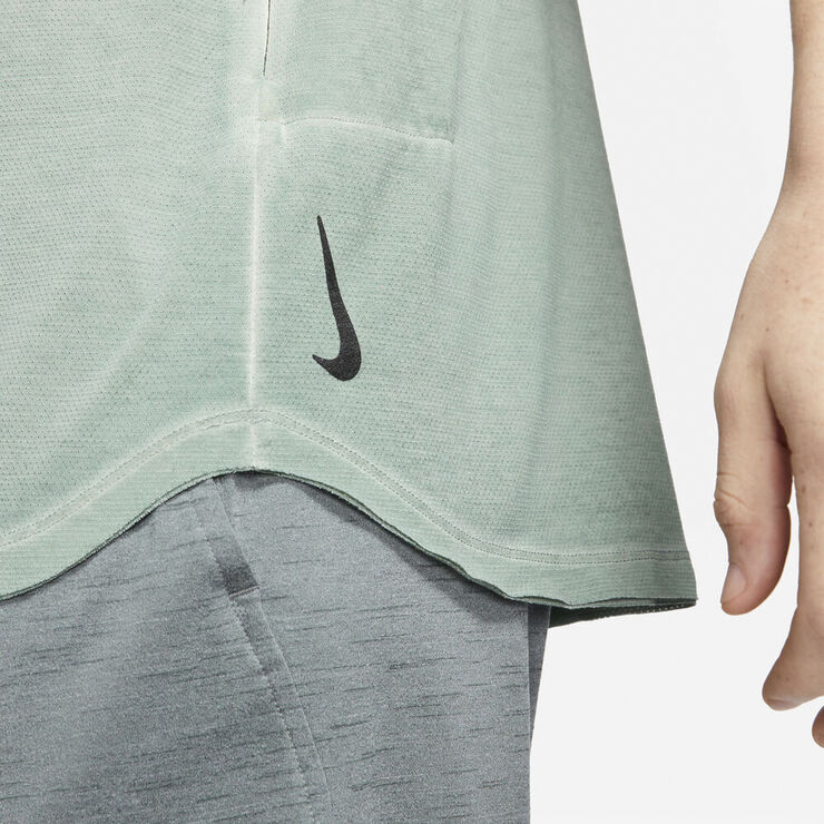 Nike Yoga Nomad Specialty Dyed T Shirt Grøn