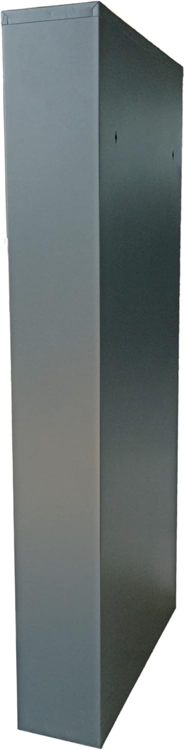 Schuhschrank Schmal Schuhregal Metall Schuhkipper mit Magnet Klappen Schuhablage Montiert und Wandmontage (Anthrazit, 3 Plus Klappen)