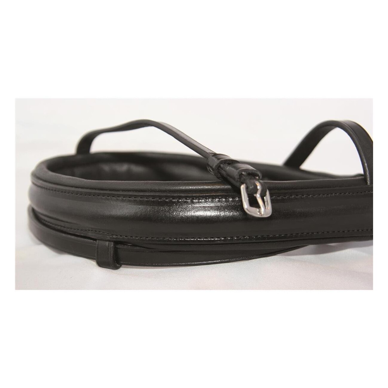 Hans Melzer Horse Equipment Hans Melzer Reithalfter standard englisch kombiniert schwarz/silber VB/ COB (Vollblut)