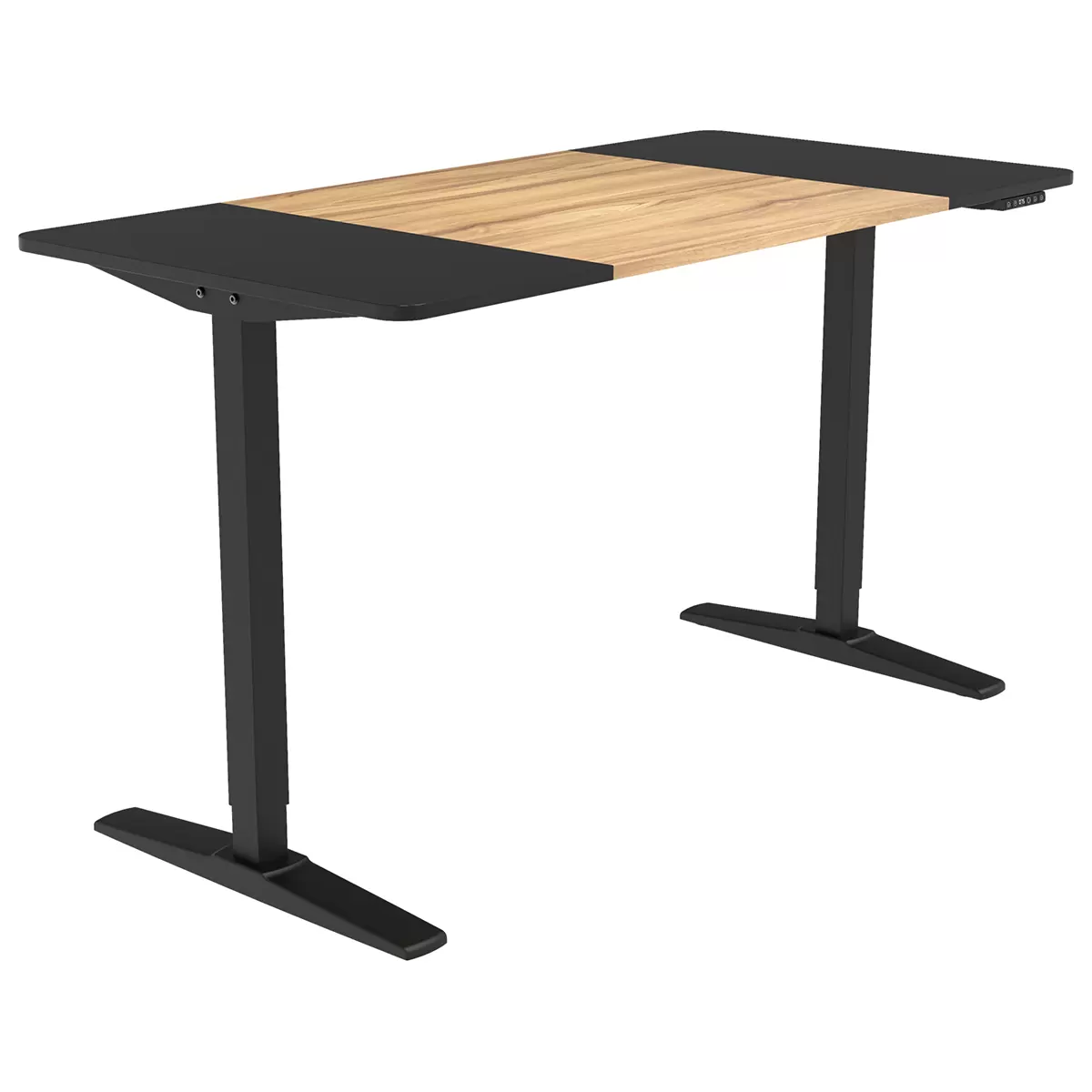 Schreibtisch Milan 2 Artisan Eiche,schwarz