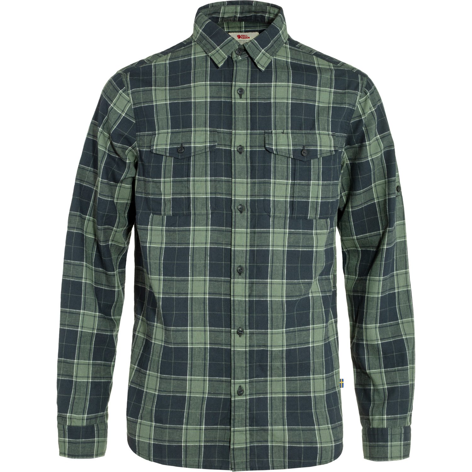 Fjällräven Övik Travel Hemd Herren dark navy