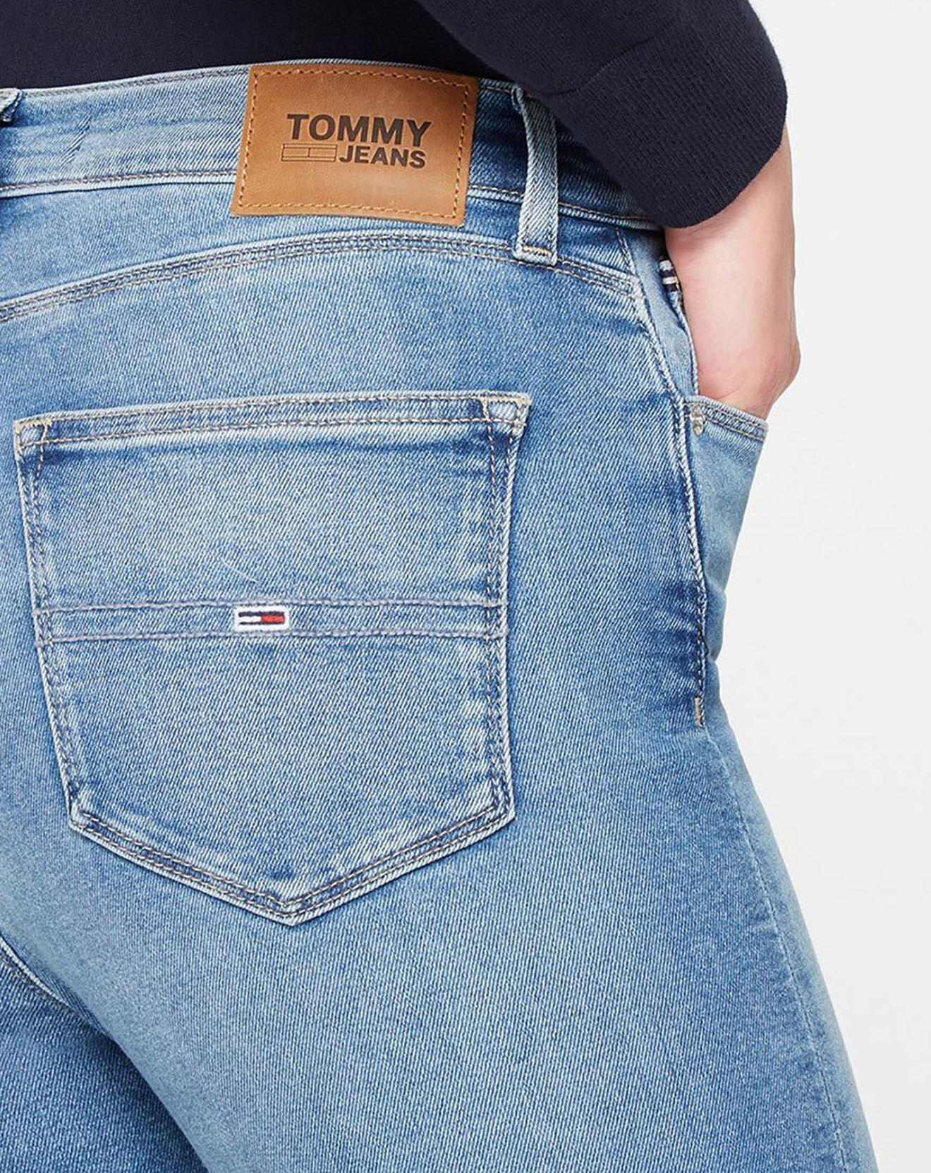Tommy Jeans Jean Skinny fit sylvia hr spr bleu clair
