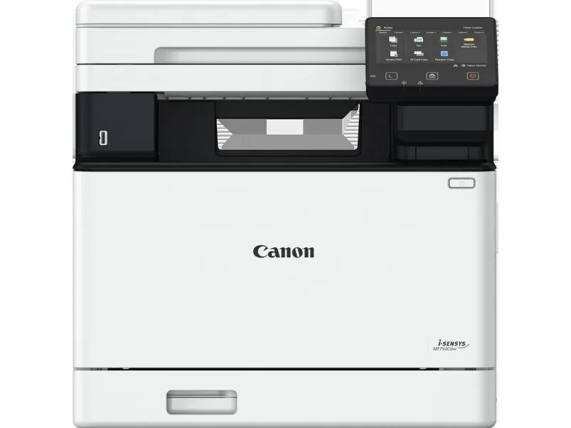 Canon i-SENSYS MF754Cdw - Multifunktionsprinter - farve - laser - A4 (210 x 297 mm), Legal (216 x 356 mm) (original) - A4/Legal (medie) - op til 33 spm (kopiering) - op til 33 spm (udskriver) - 250 ark - 33.6 Kbps - USB 2.0, Gigabit LAN, Wi-Fi(n), US
