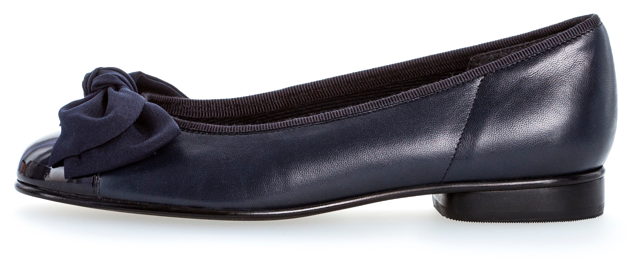 Gabor Ballerina  Flats, Kitten Heel, Festliche Schuhe mit aufwendiger Schleife