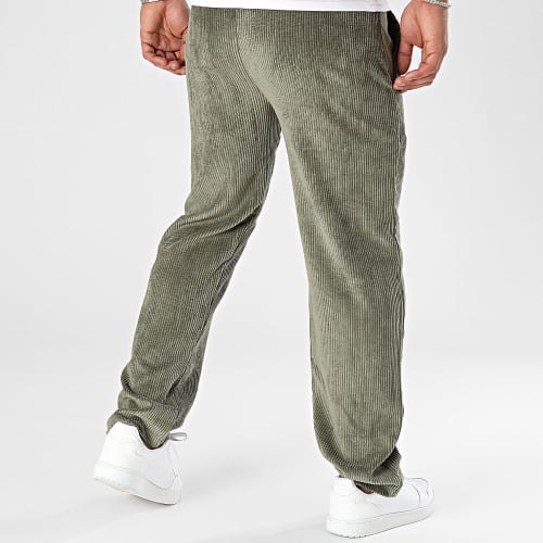 Pantalon Chino Vert Kaki