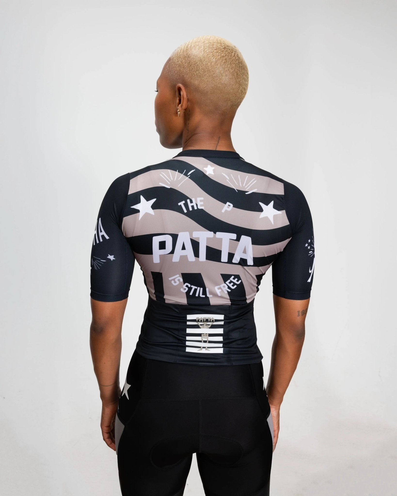 Patta x Rapha Women's Pro Team Training Jersey (Black/Stone)