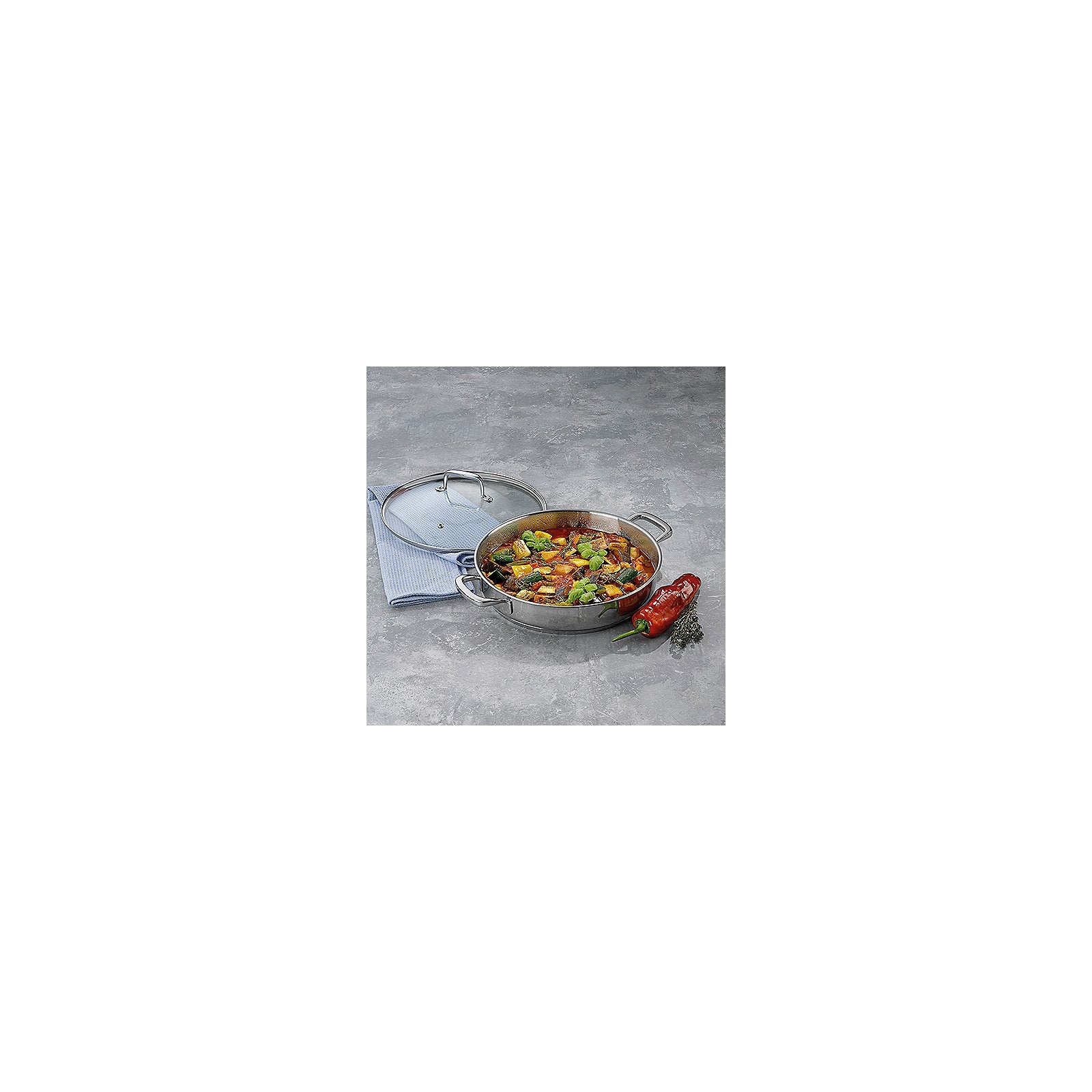 Hapjespan RVS, 28 cm - Kela | Flavoria