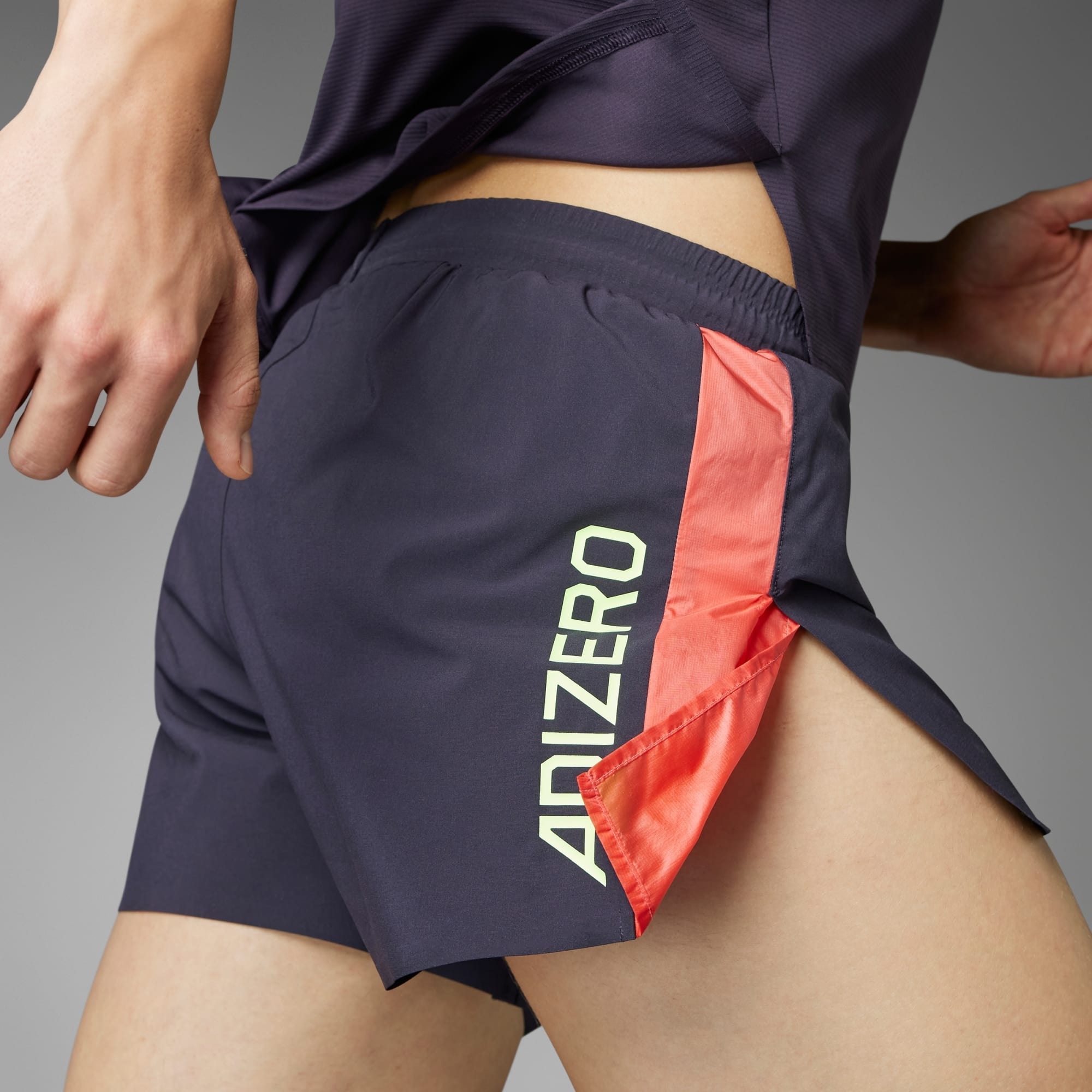 Ekiden Running Shorts Herre Aurora Black