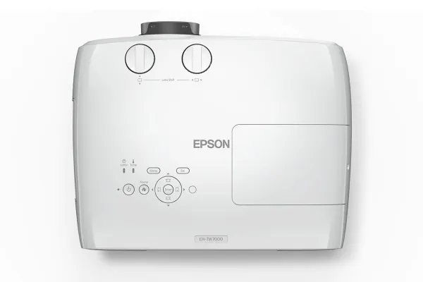 Epson EH-TW7000 - 3LCD-projektor - 3D - 3000 lumen (hvid) - 3000 lumen (farve) - 3840 x 2160 (2 x 1920 x 1080) - 16:9 - 4K - hvid