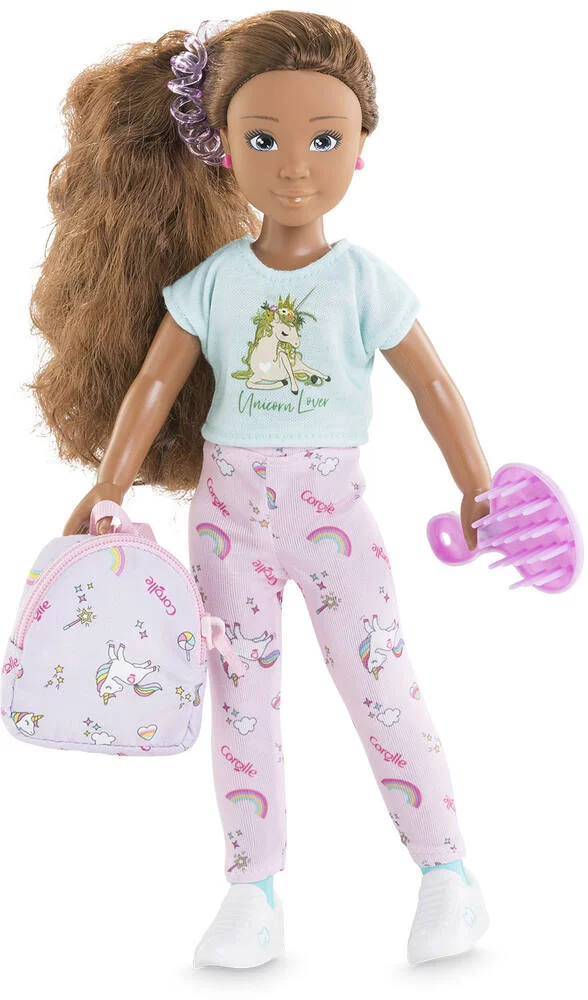 COROLLE GIRLS - DRESSING LICORNE FEERIQUE - 7 ACCESSOIRES - POUR POUPEE MANNEQUIN 28CM